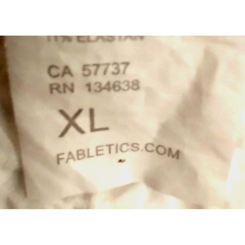 SOLD_SOLD! Fabletics Oasis Twist Front Sports Bra Padded Blue Gray - XL - Picture 8 of 8
